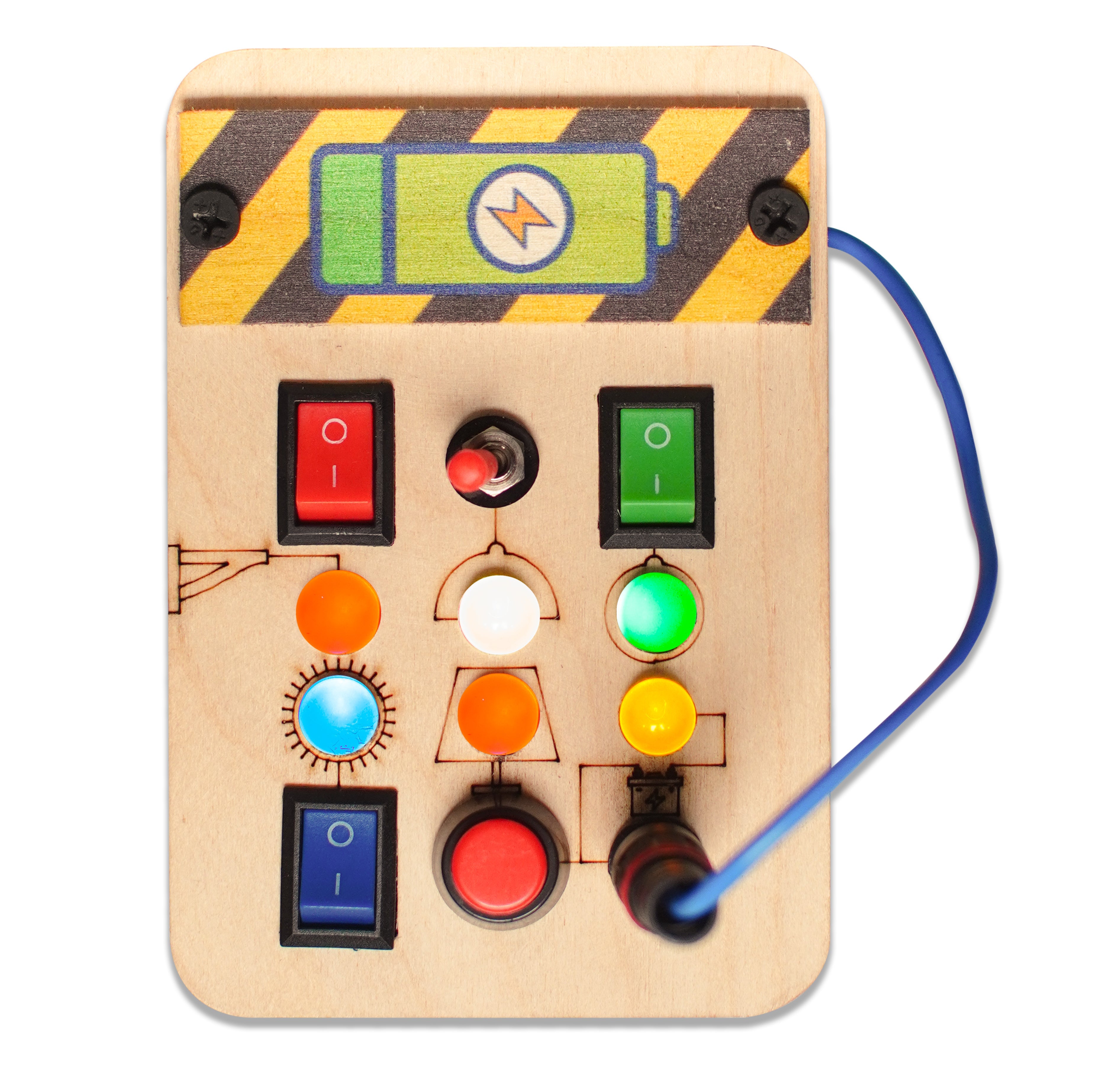 Spark Switch Montessori Busy Board-V1