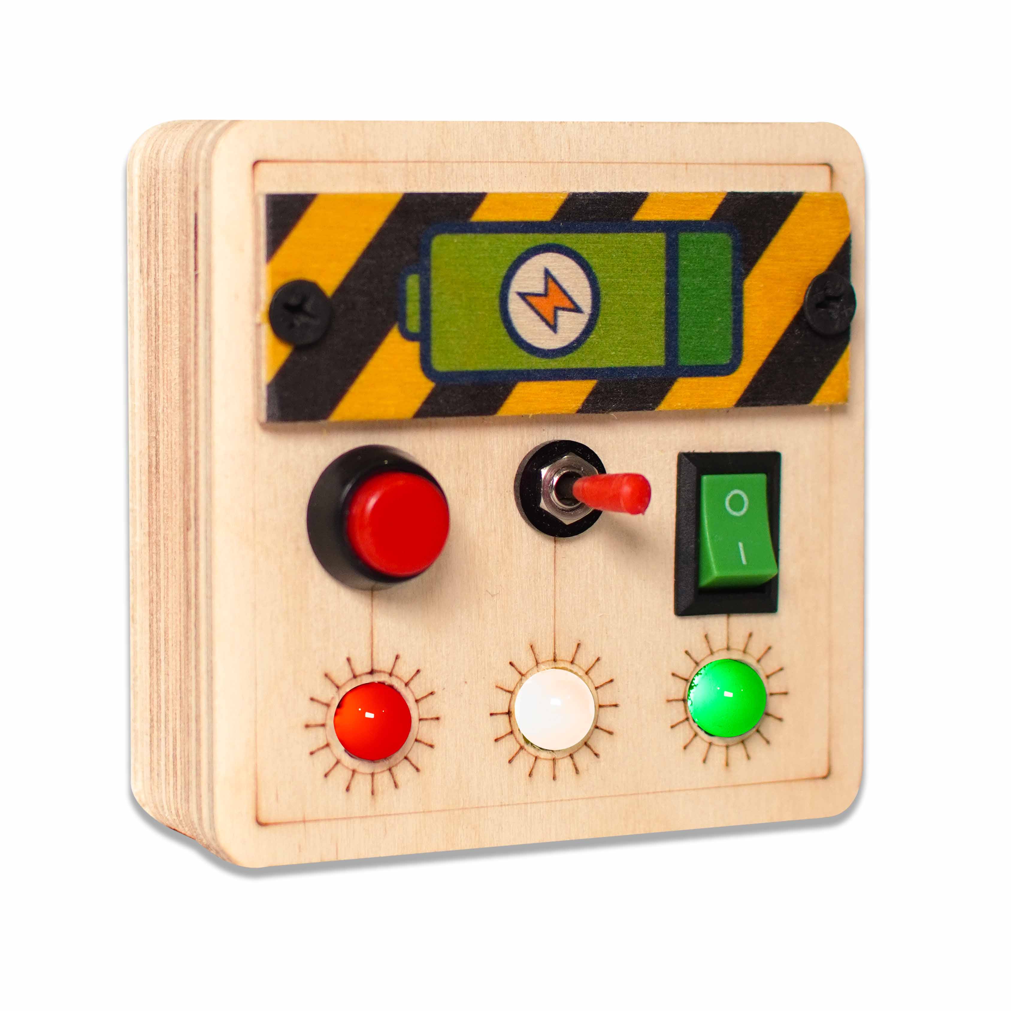 Mini Switch Montessori Busy Board-V4