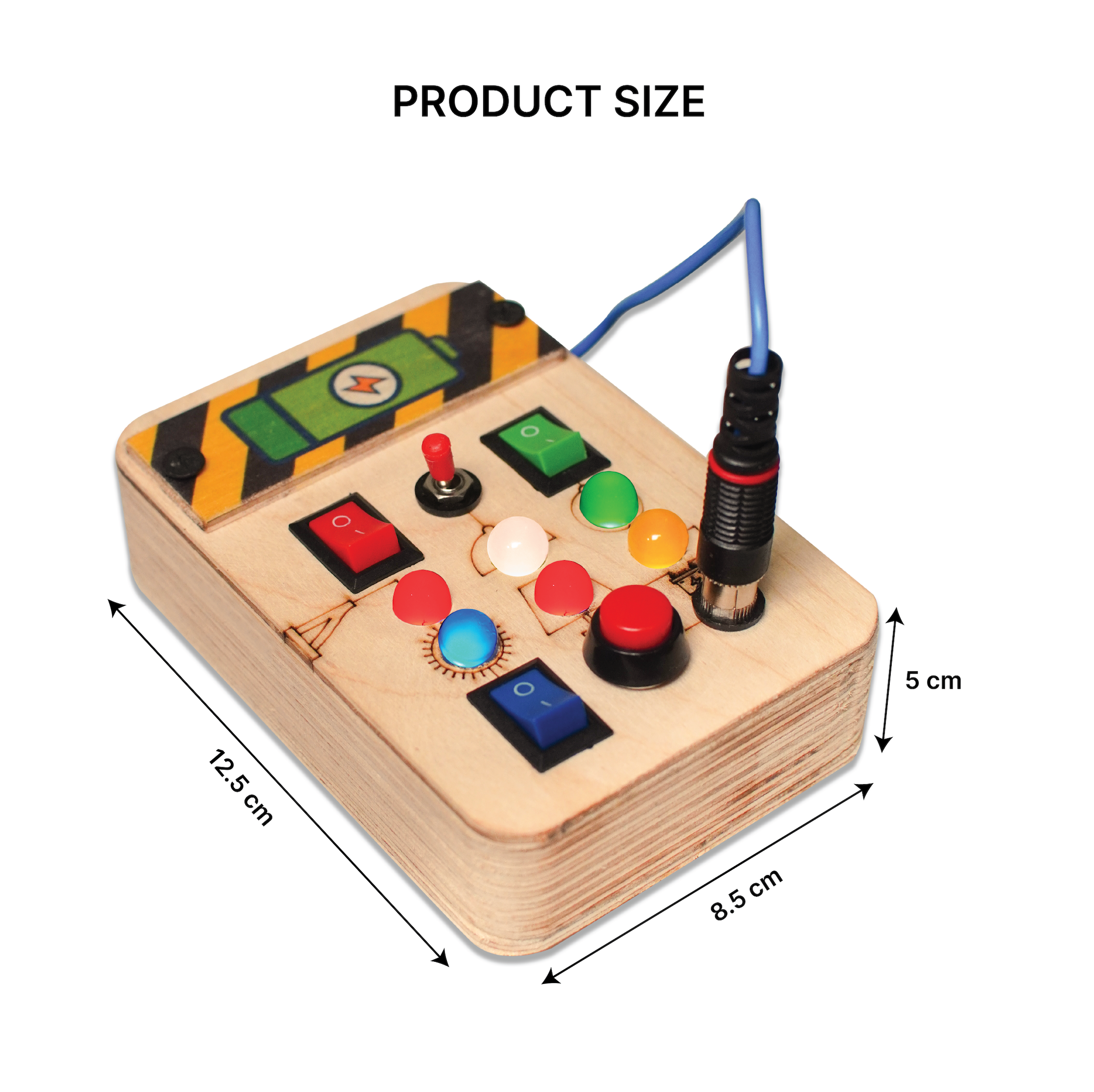 Spark Switch Montessori Busy Board-V1